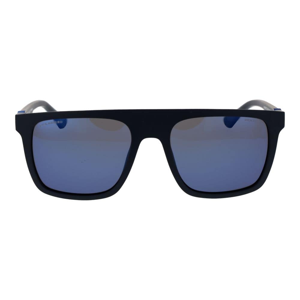 Police Blue Plastic Sunglasses - Image 2