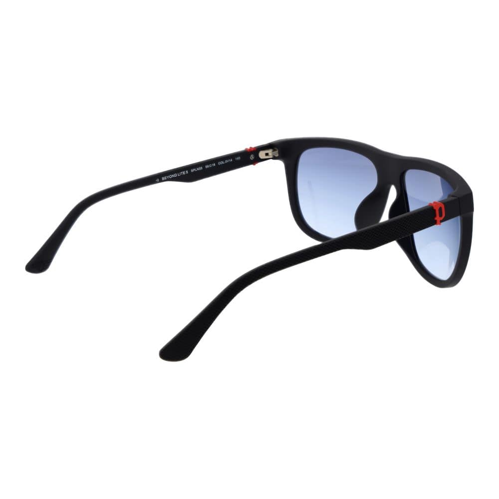 Police Black Plastic Sunglasses - Image 3