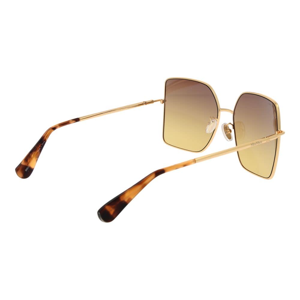 Max Mara Gold Metal Sunglasses - Image 3