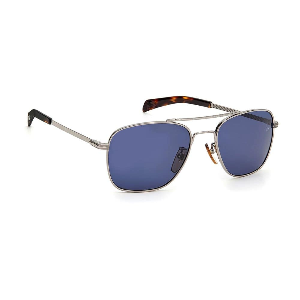 David Beckham Gray Metal Sunglasses - Image 3