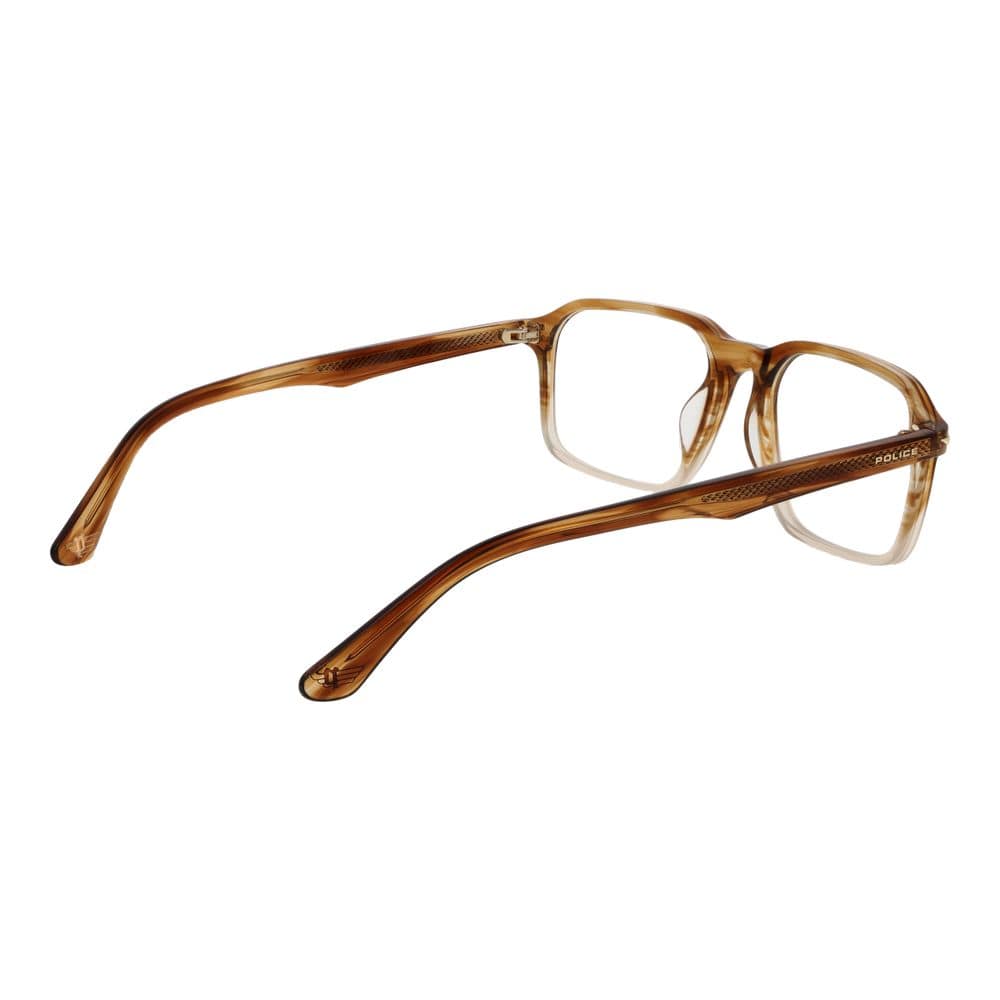 Police Brown Cellulose Acetate Glasses (Frames) - Image 3