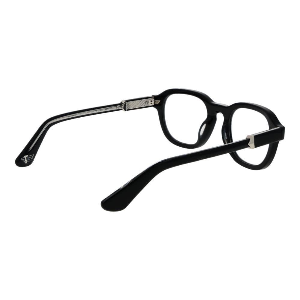 Police Black Cellulose Acetate Glasses (Frames) - Image 3