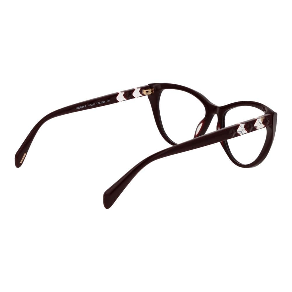 Police Burgundy Plastic Glasses (Frames) - Image 3