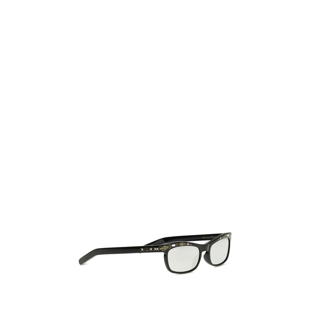 Valentino Garavani Black Acetate Sunglasses - Image 2