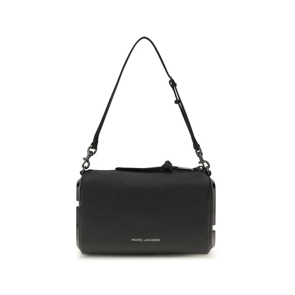 Marc Jacobs Black Calf Leather Bos Taurus Shoulder Bag