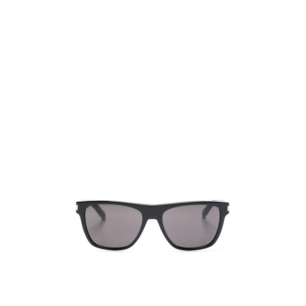 Saint Laurent Black Acetate Sunglasses