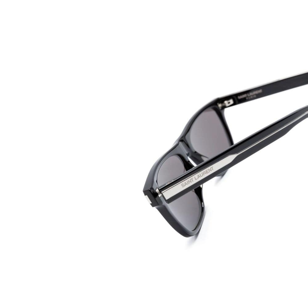 Saint Laurent Black Acetate Sunglasses - Image 3
