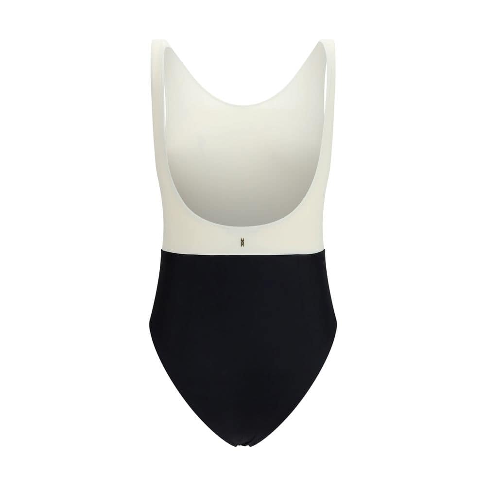 Ami Paris Multicolor Polyamide One-Piece Swimsuit - Image 2