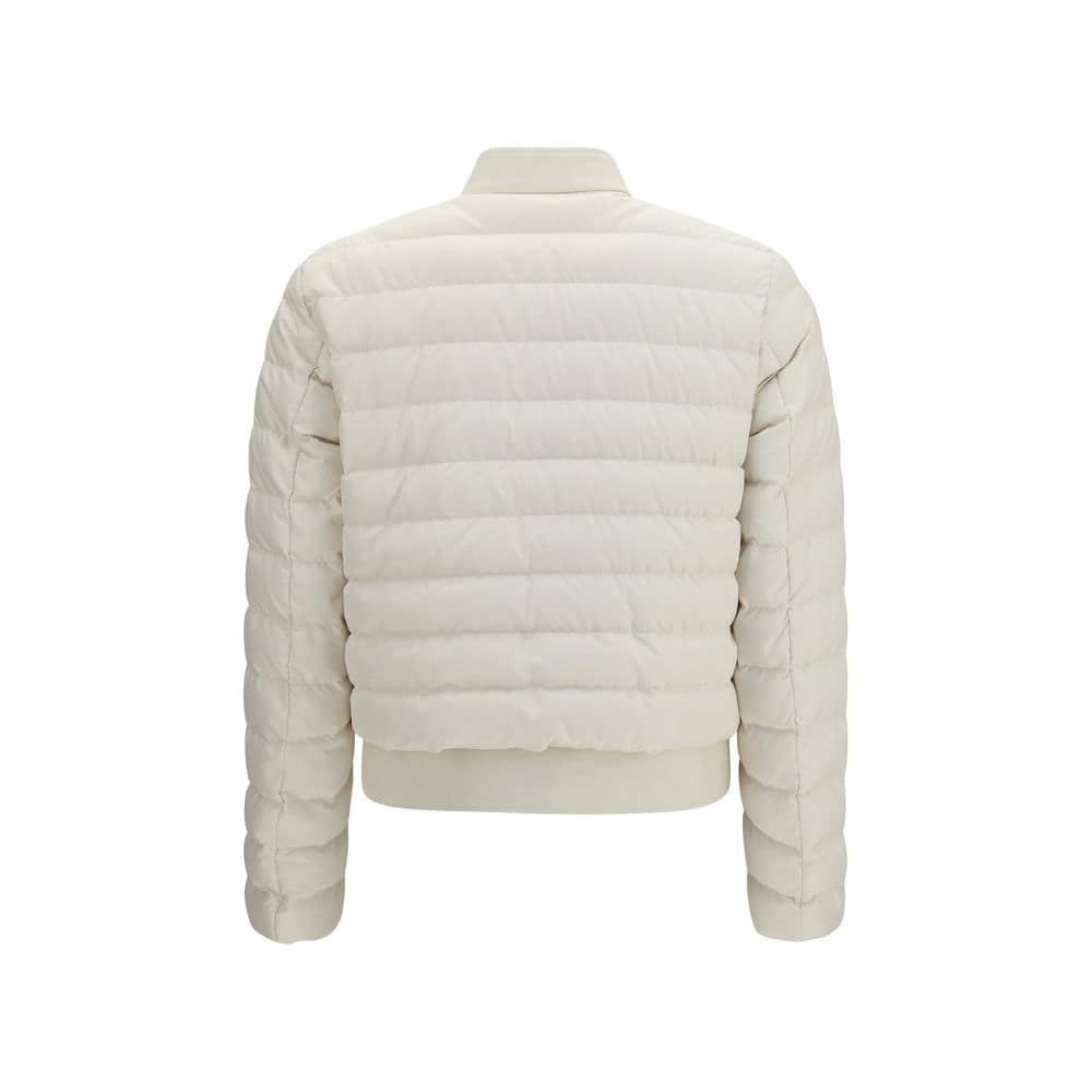 Moncler Beige Polyester Coat - Image 2