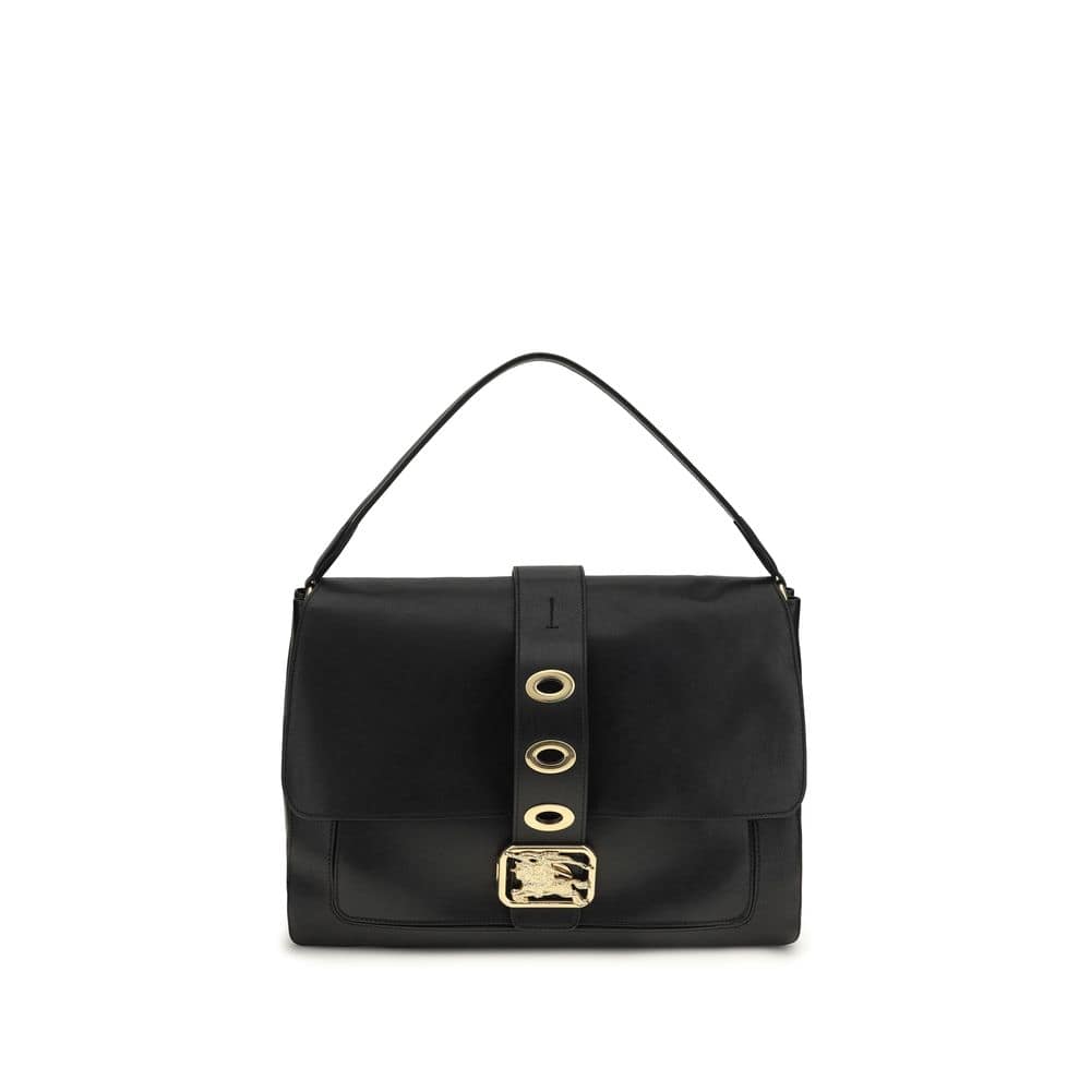 Burberry Black Lamb Ovis Aries Aries Shoulder Bag