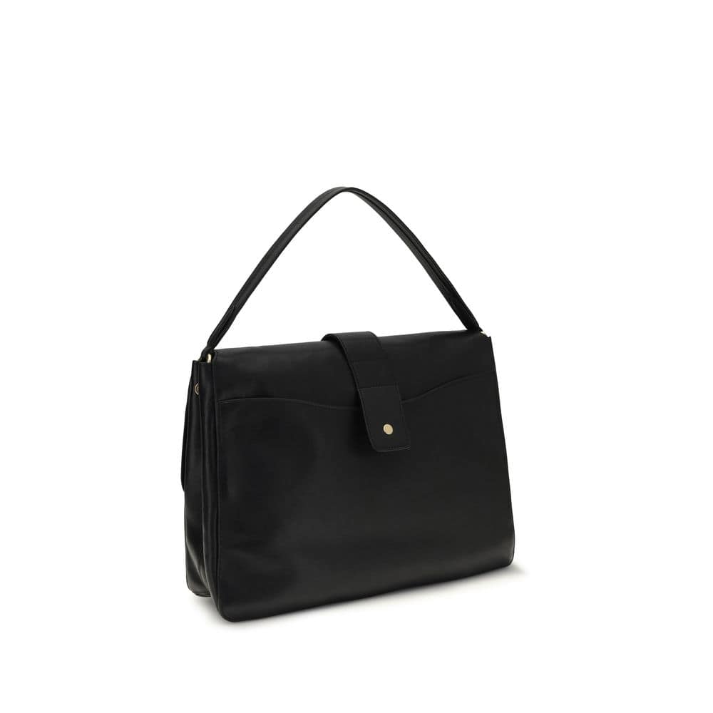 Burberry Black Lamb Ovis Aries Aries Shoulder Bag - Image 3