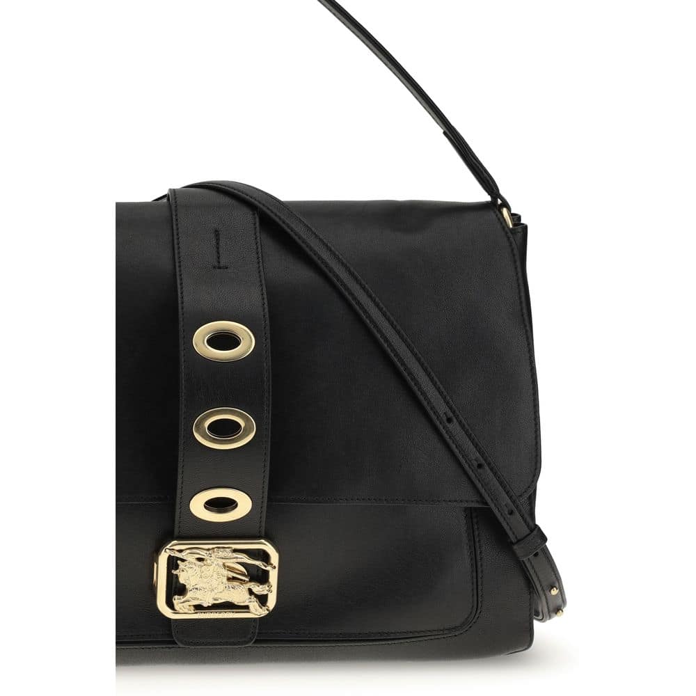 Burberry Black Lamb Ovis Aries Aries Shoulder Bag - Image 4