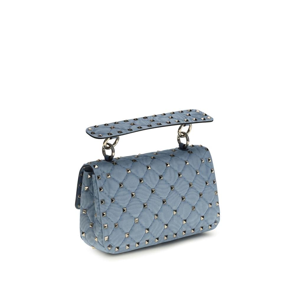 Valentino Garavani Blue Lamb Ovis Aries Aries Shoulder Bag - Image 3