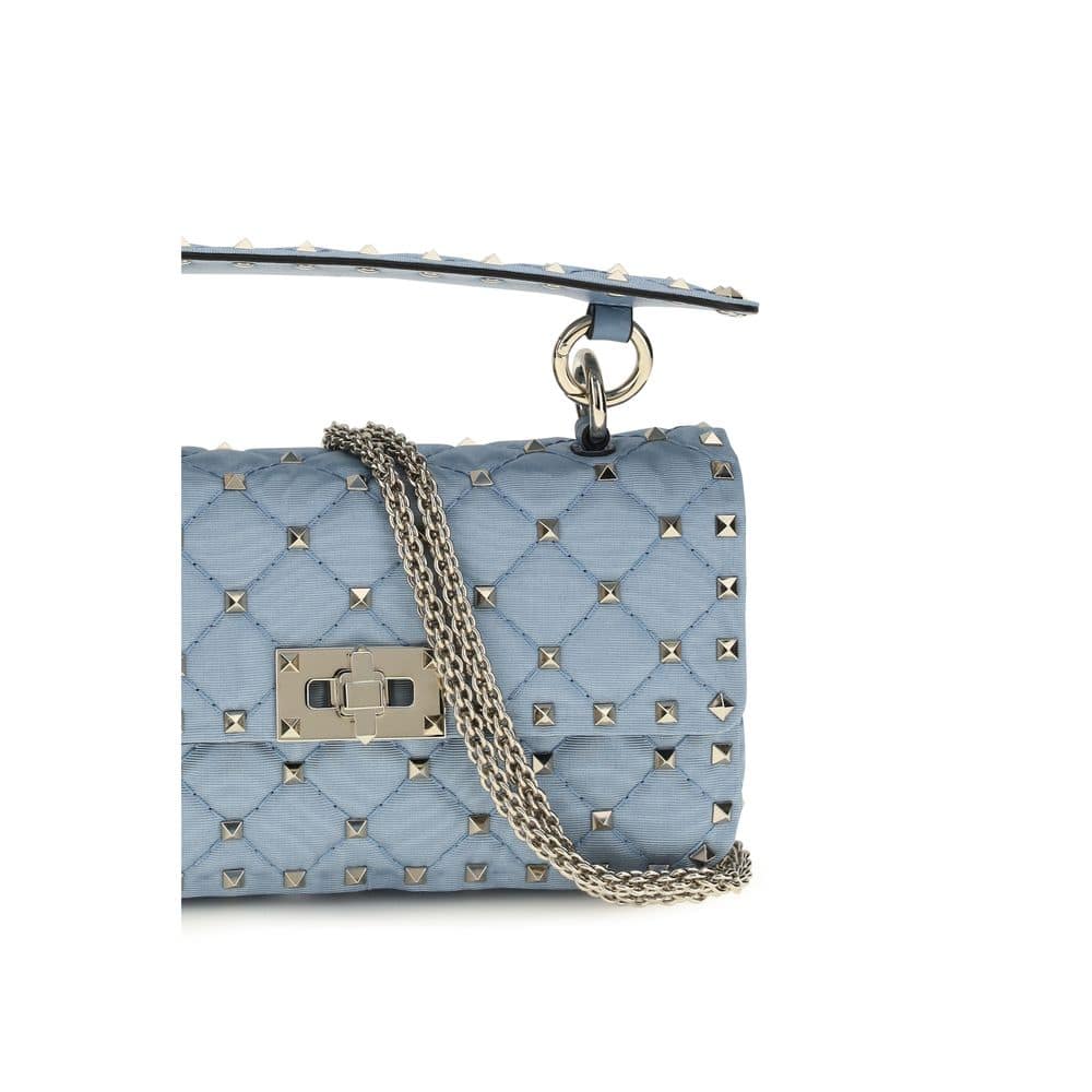 Valentino Garavani Blue Lamb Ovis Aries Aries Shoulder Bag - Image 4