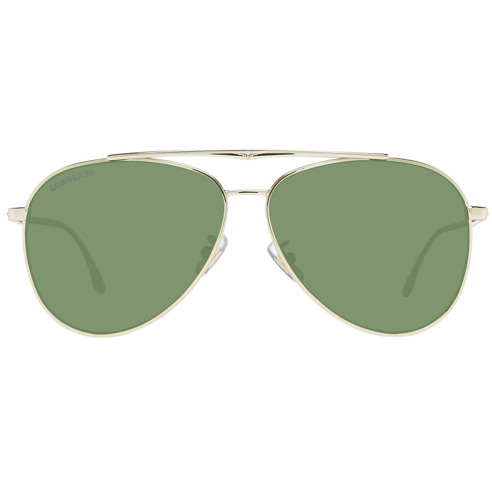 Longines Gold Metal Sunglasses - Image 2