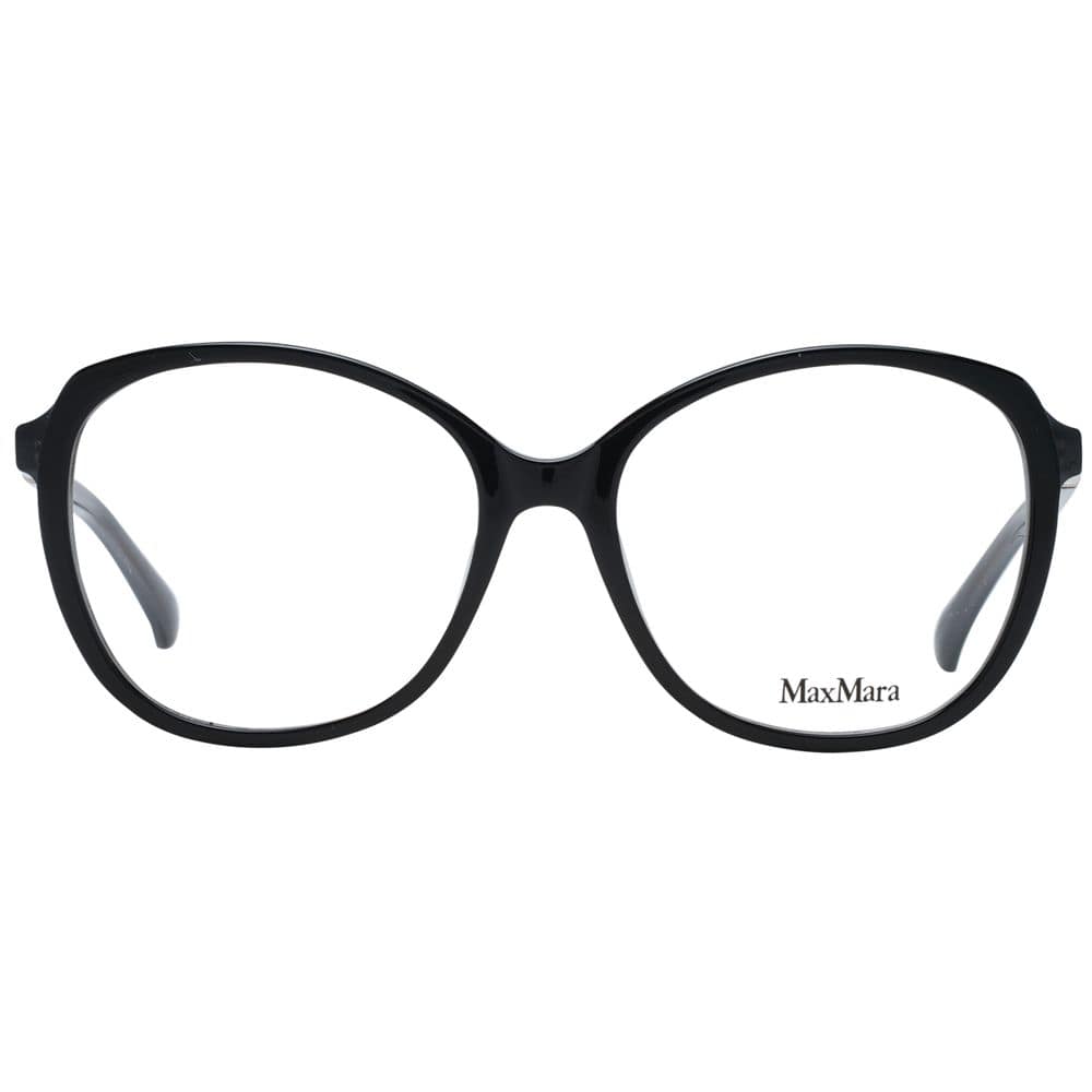Max Mara Black Plastic Glasses (Frames) - Image 2