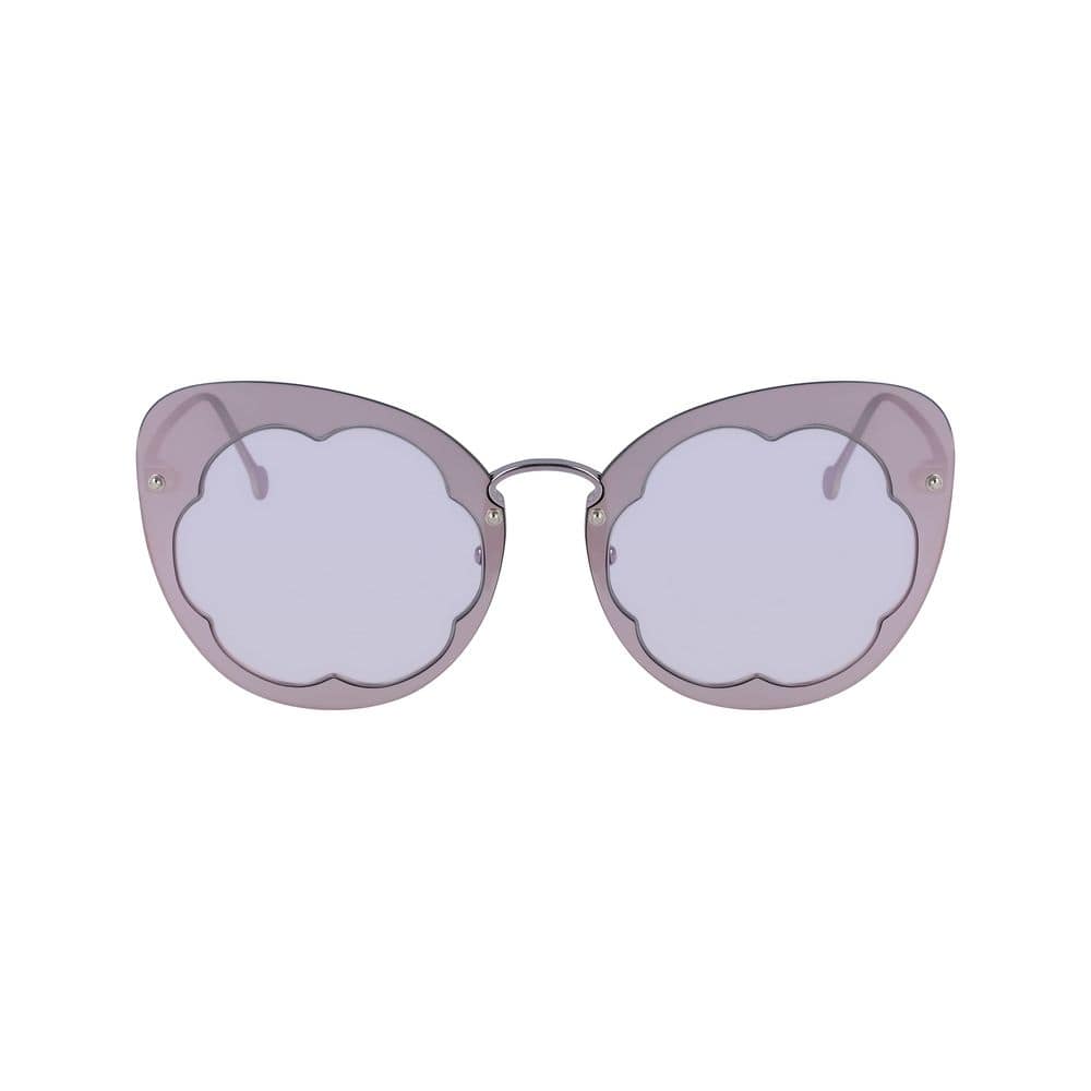 Salvatore Ferragamo Purple Metal Sunglasses