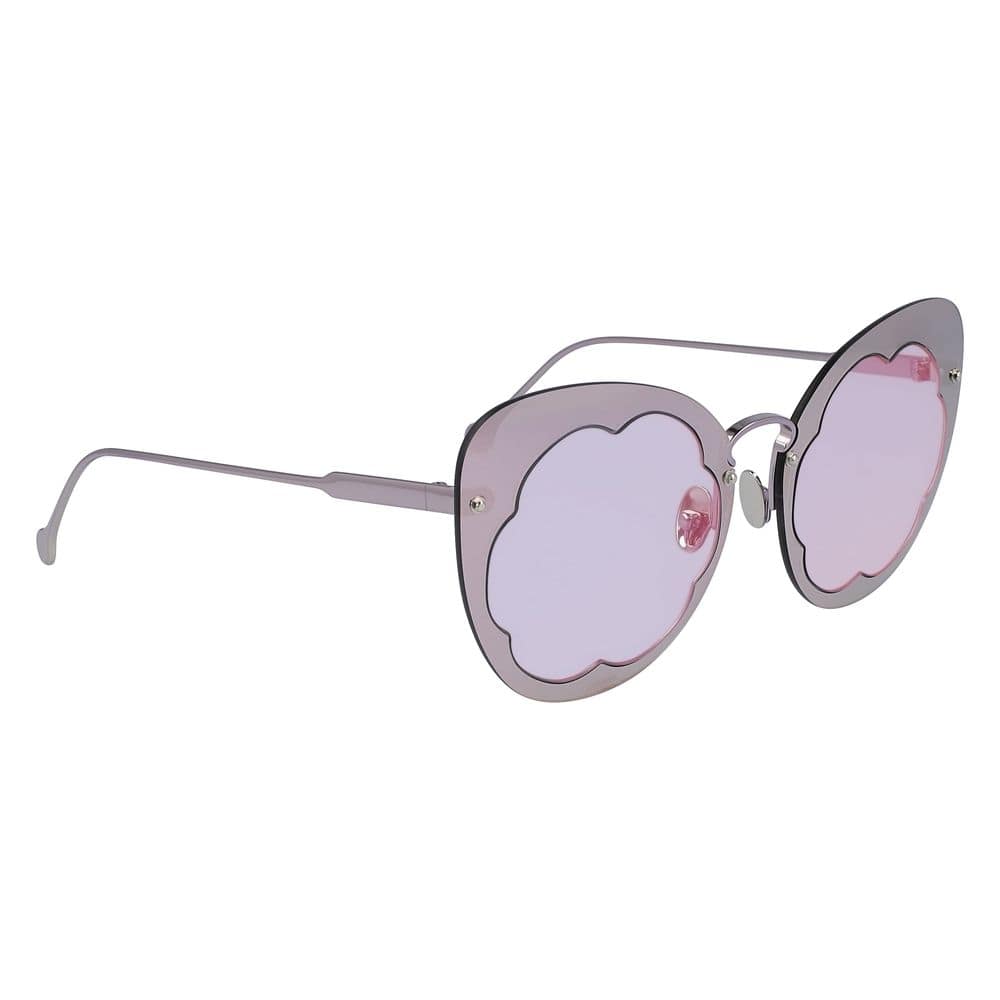 Salvatore Ferragamo Purple Metal Sunglasses - Image 2