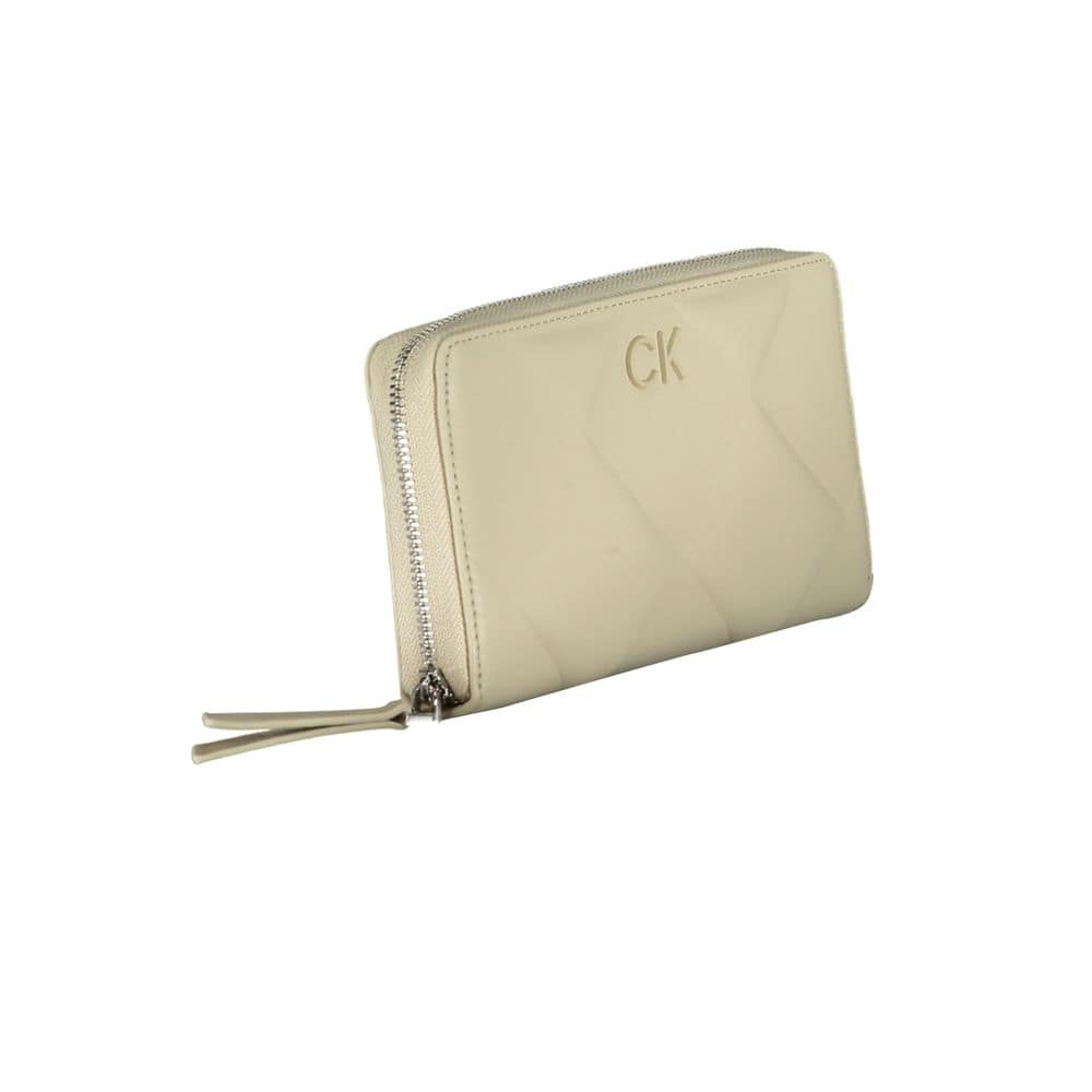 Calvin Klein Beige Polyester Women Wallet - Image 3