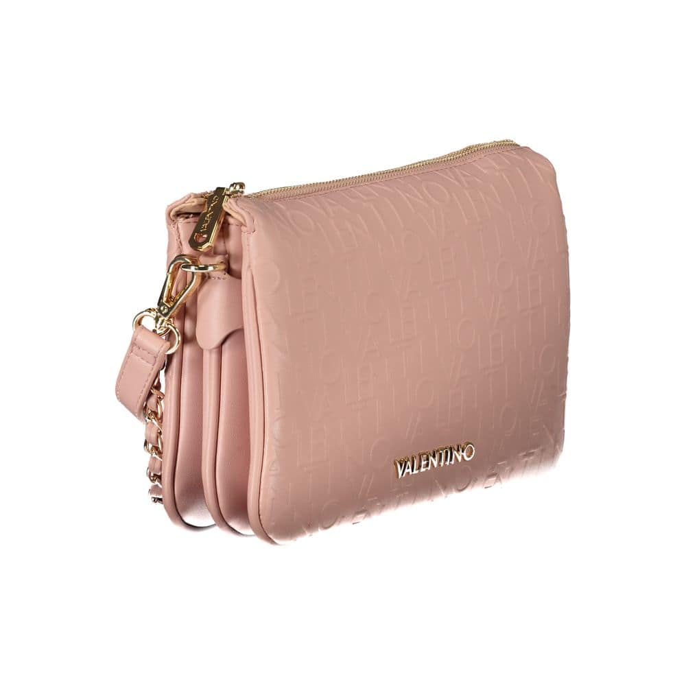 Mario Valentino Rosa Polyurethane Women Handbag - Image 3