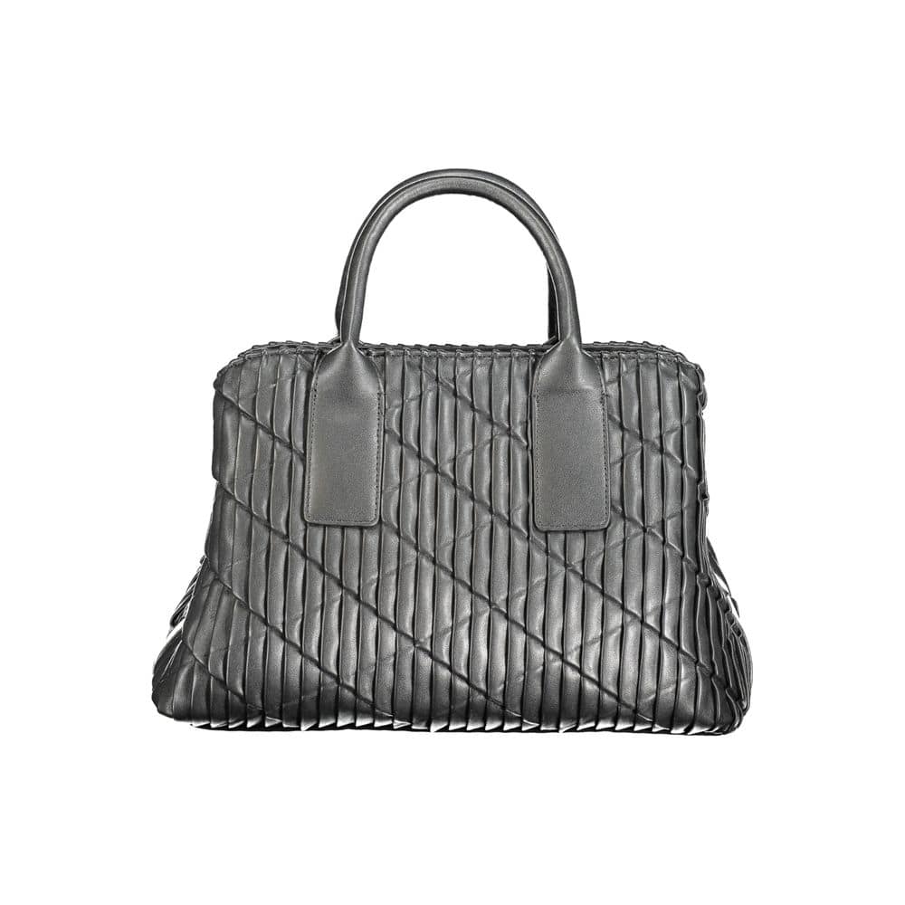 Mario Valentino Black Polyurethane Women Handbag - Image 2
