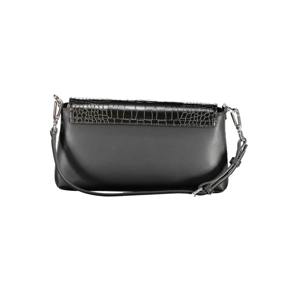 Calvin Klein Black Polyurethane Women Handbag - Image 2