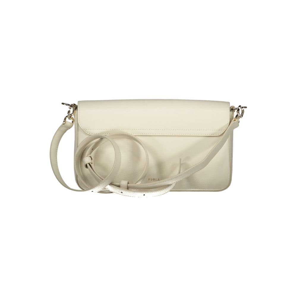 Furla Bianco Pelle Women Handbag - Image 2