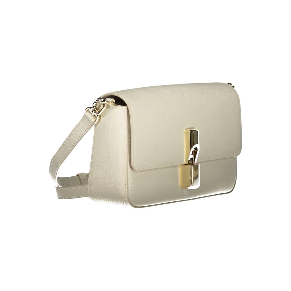 Furla Bianco Pelle Women Handbag - Image 3