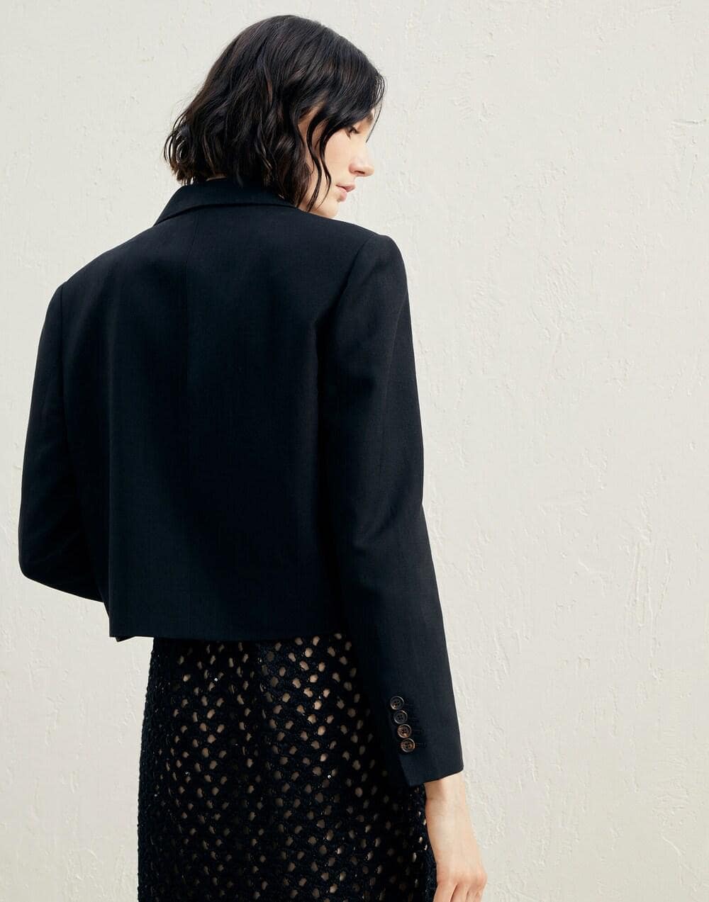 Brunello Cucinelli Black Viscose Jackets And Coat - Image 4