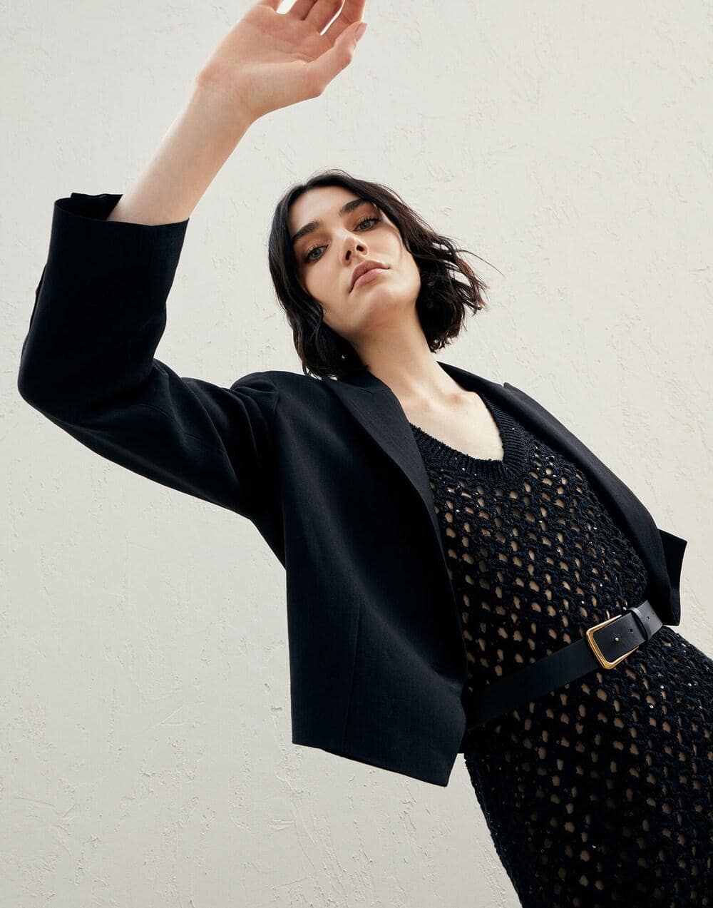 Brunello Cucinelli Black Viscose Jackets And Coat - Image 5