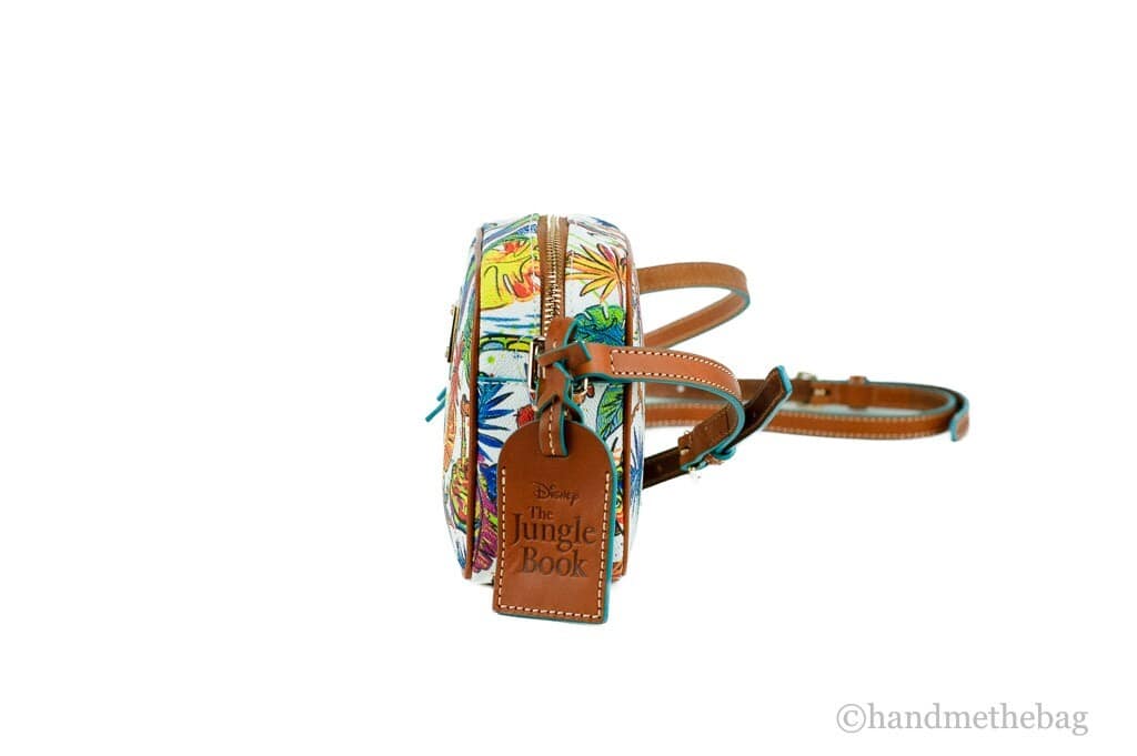 Dooney & Bourke Disney Small Jungle Book Coated Cotton Crossbody Bag Handbag - Image 4