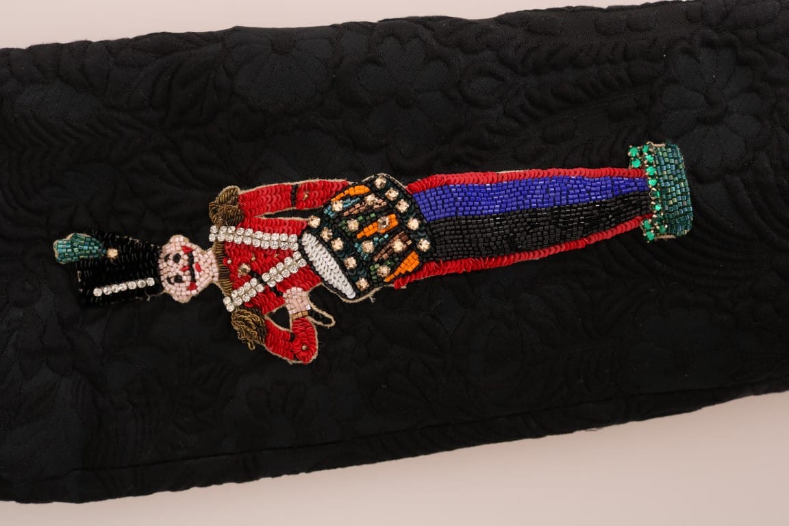 Dolce & Gabbana Black Brocade Blazer Jacket - Image 5