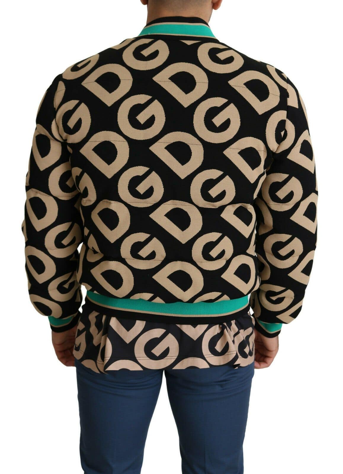 Dolce & Gabbana Multicolor DGMILLENNIALS Logo Print Jacket - Image 3