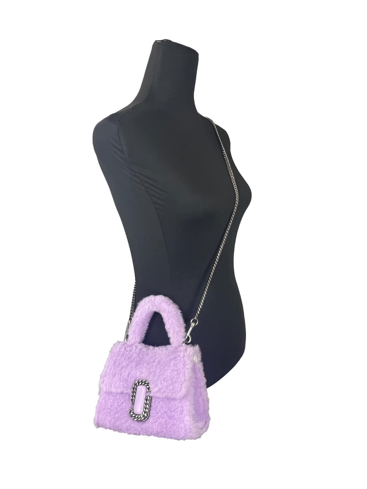 Marc Jacobs The St Marc Mini Top Handle Satchel Crossbody Bag - Image 5