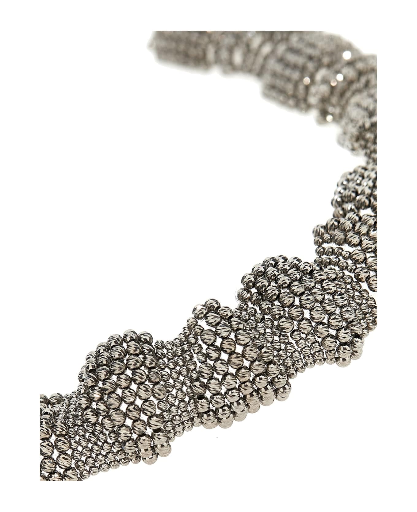 Brunello Cucinelli Bronze Silver Necklace - Image 2