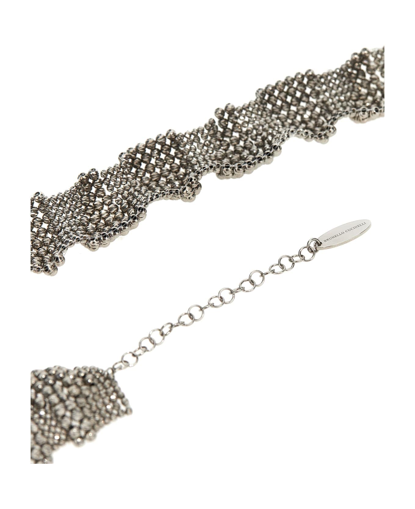 Brunello Cucinelli Bronze Silver Necklace - Image 3