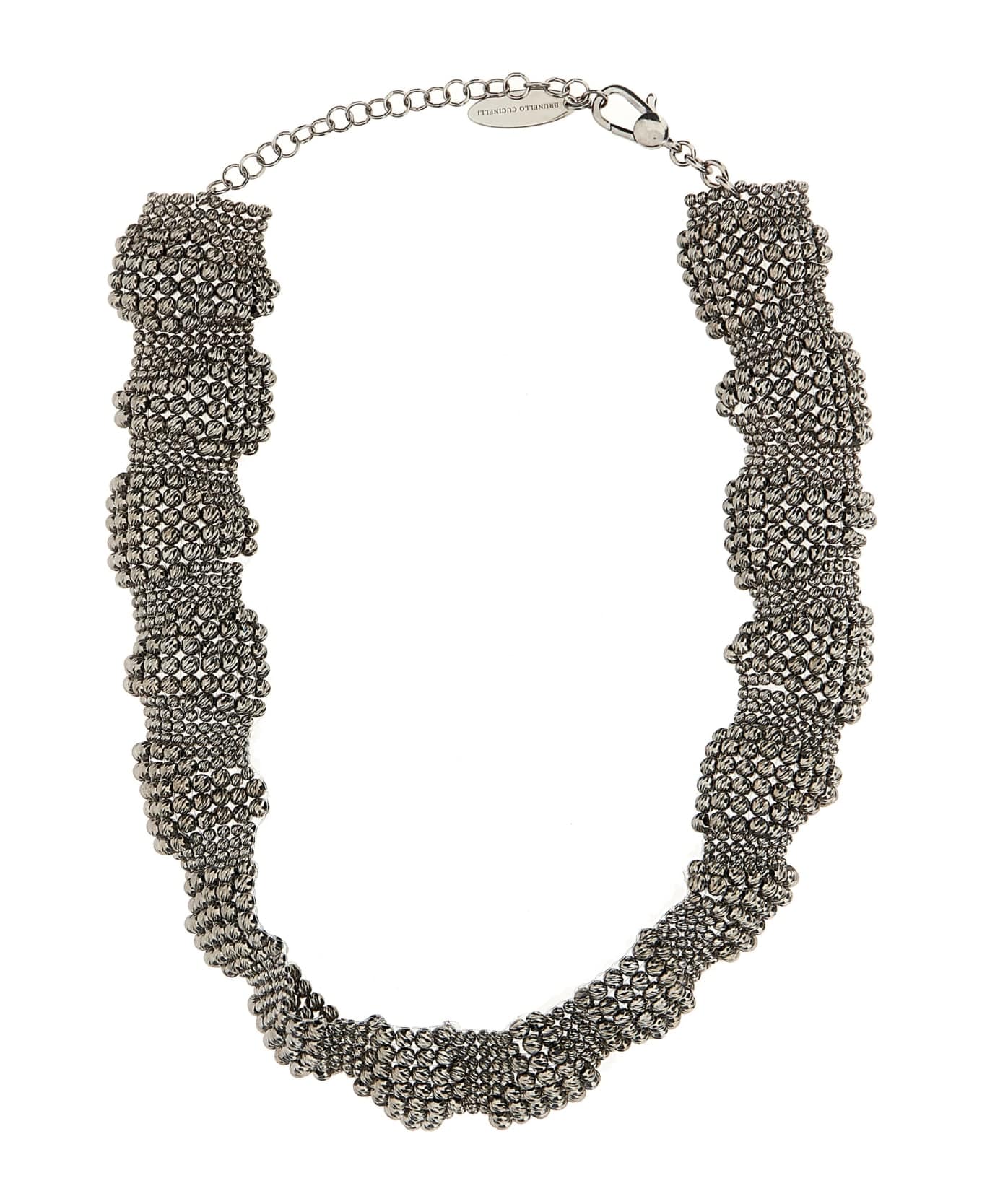Brunello Cucinelli Bronze Silver Necklace - Image 4