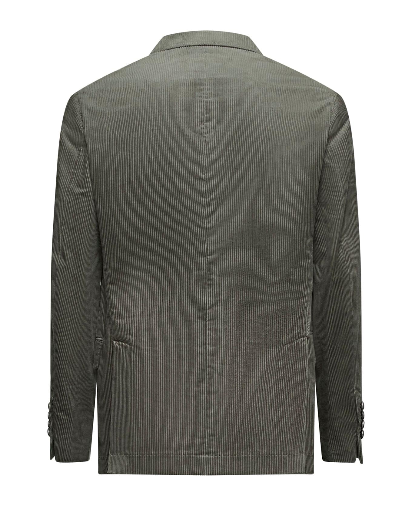 Brunello Cucinelli Army Cotton Coat - Image 2