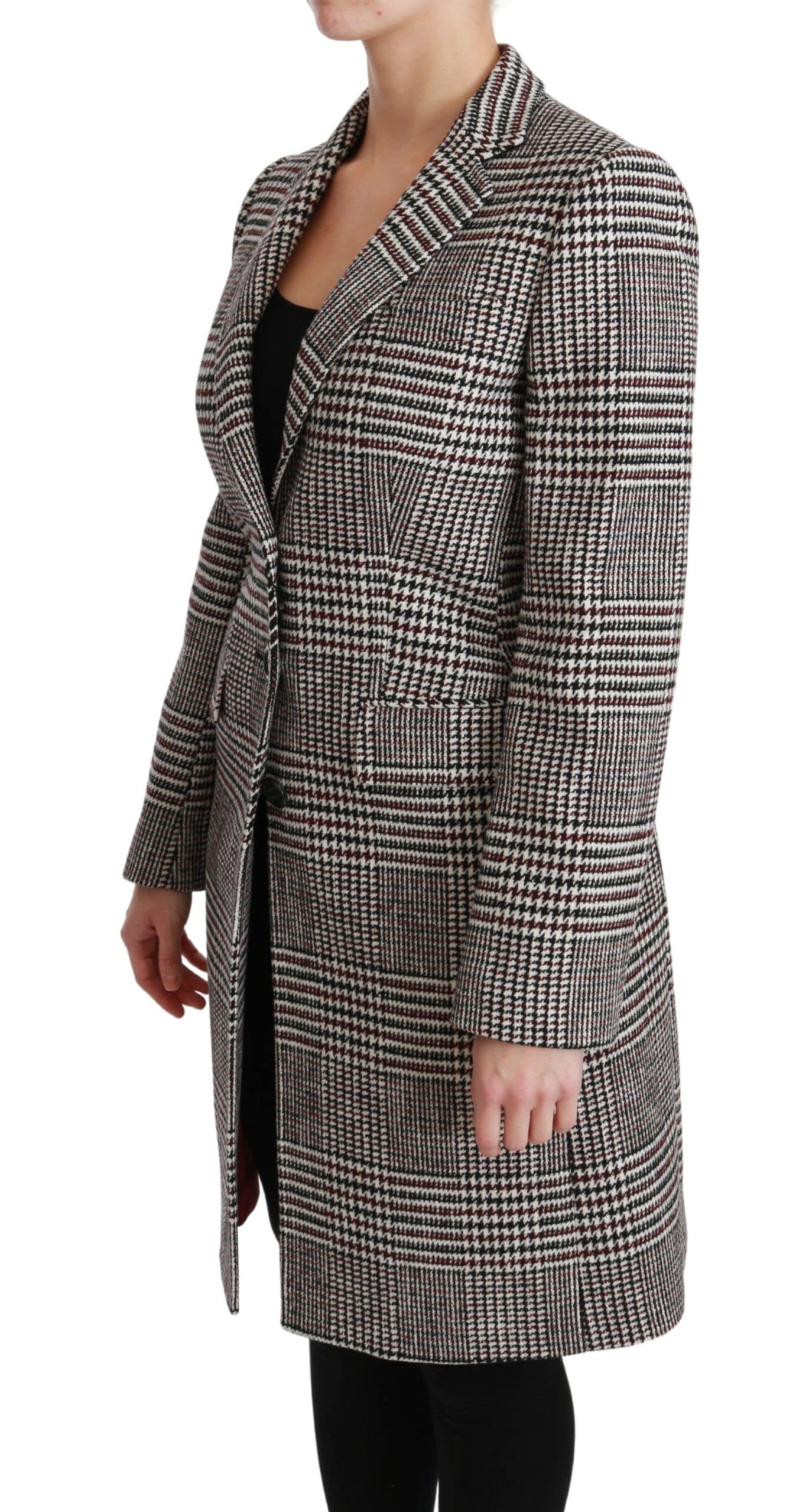 Dolce & Gabbana Multicolor Trench Knee Long Jacket Coat - Image 3