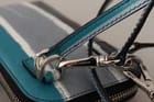 Dolce & Gabbana Blue Leather Cross Body Neck Strap Card Slot Phone Pocket - Image 8