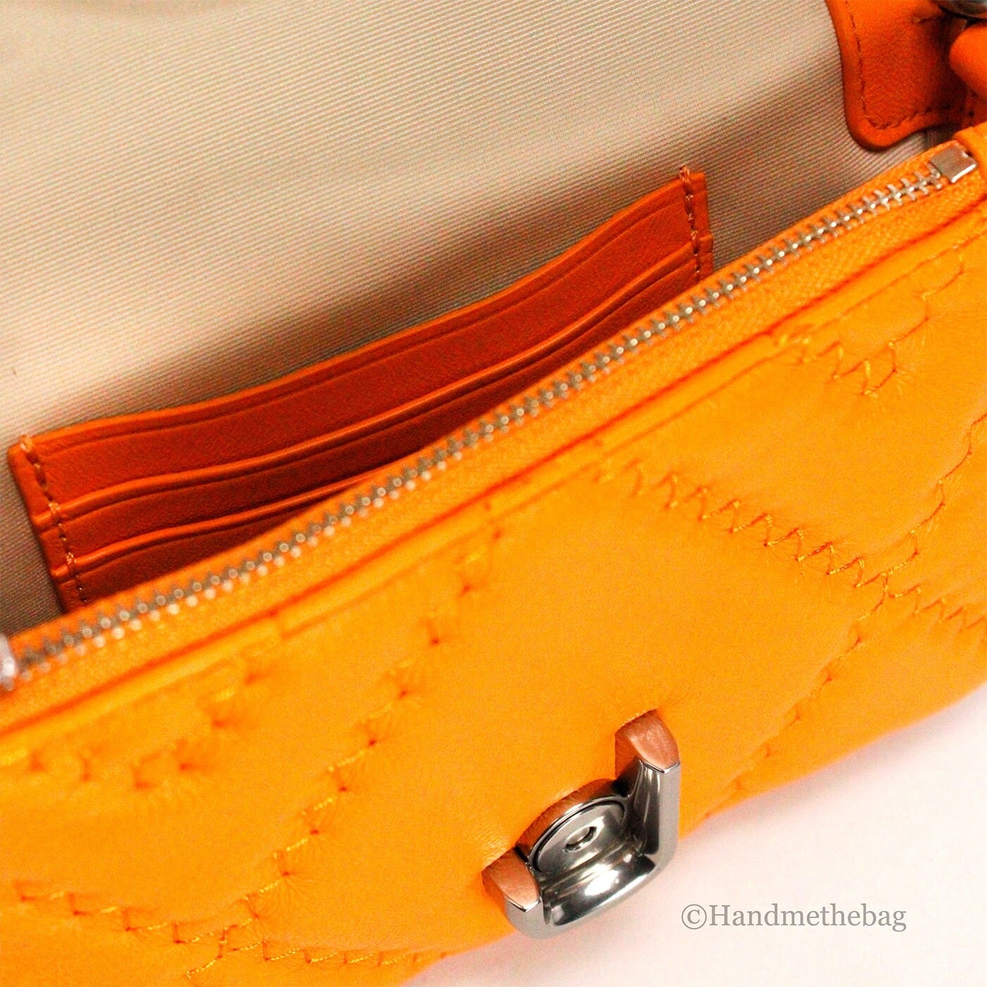 Marc Jacobs The J Marc Mini Scorched Quilted Leather Convertible Shoulder Bag - Image 4