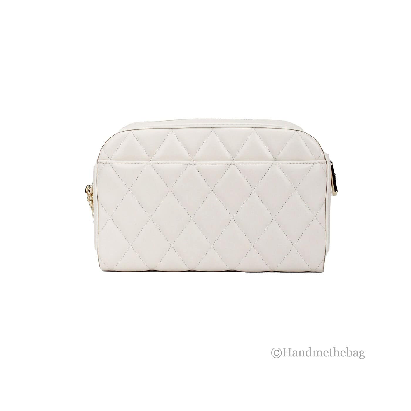 Kate Spade Carey Mini Parchment Quilted Smooth Leather Camera Crossbody Handbag - Image 3
