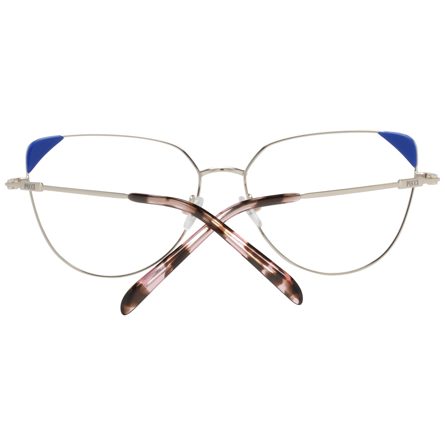 Emilio Pucci Gold Metal & Plastic Glasses (Frames) - Image 3