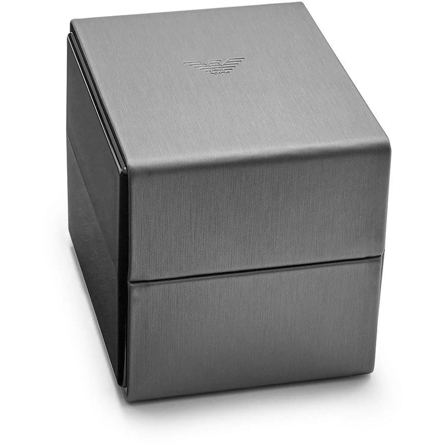 Emporio Armani Bronze and Silver Steel Chronograph Watch - Image 4