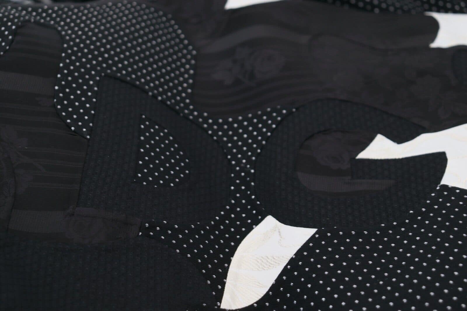 Dolce & Gabbana Black White Fur Shearling Full Zip Jacket - Image 8