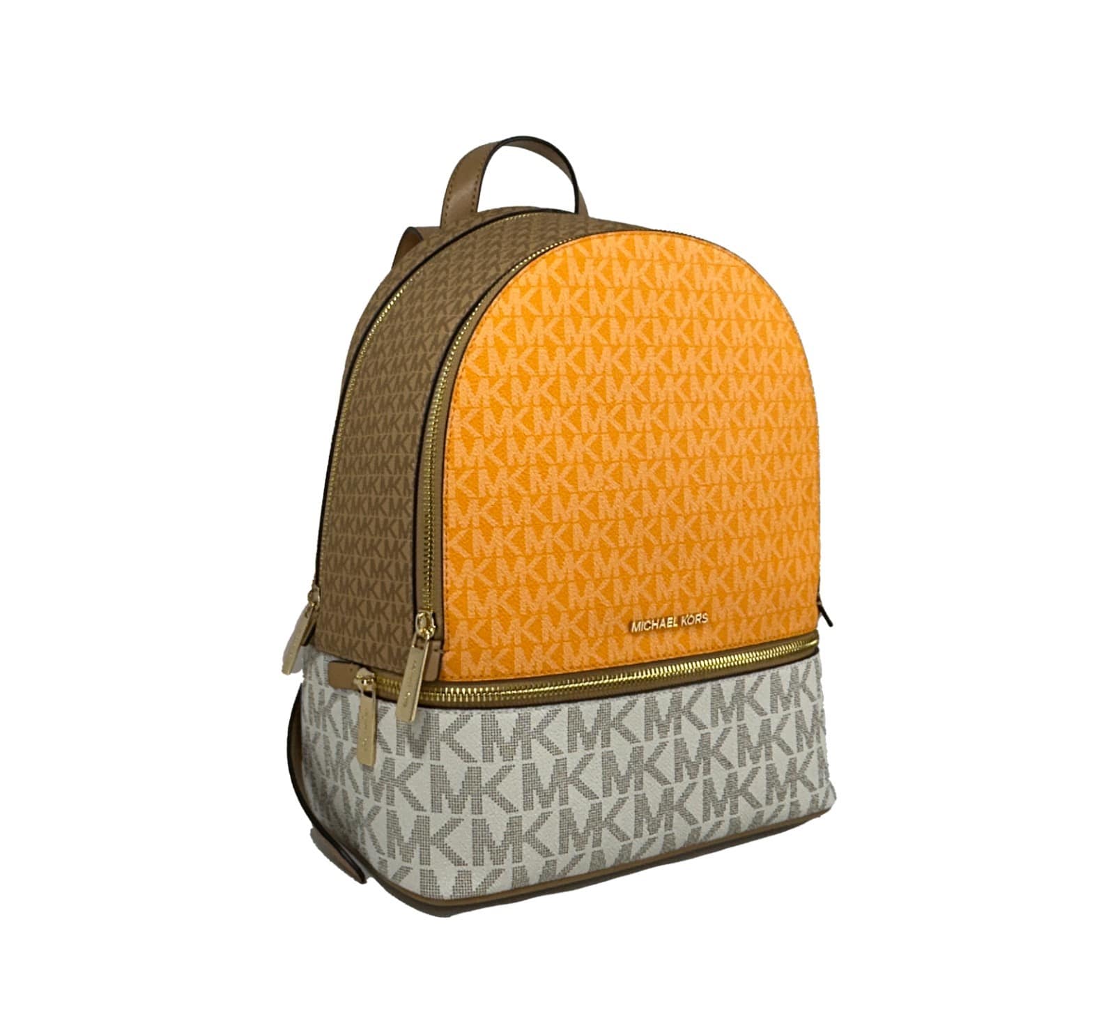 Michael Kors Rhea Medium PVC Backpack Bookbag - Image 2