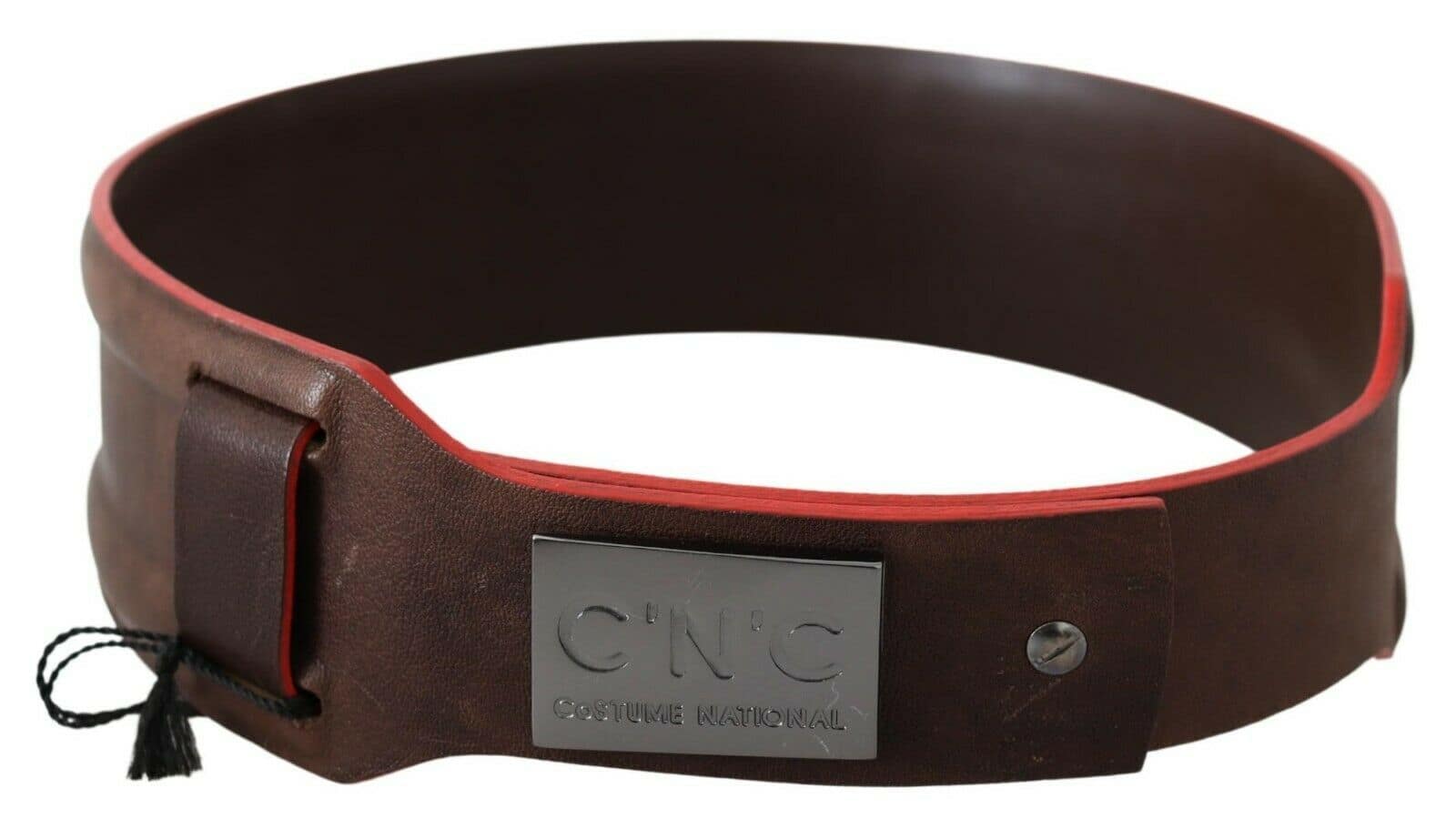 Costume National Dark Brown Genuine Leather Belt - Image 2