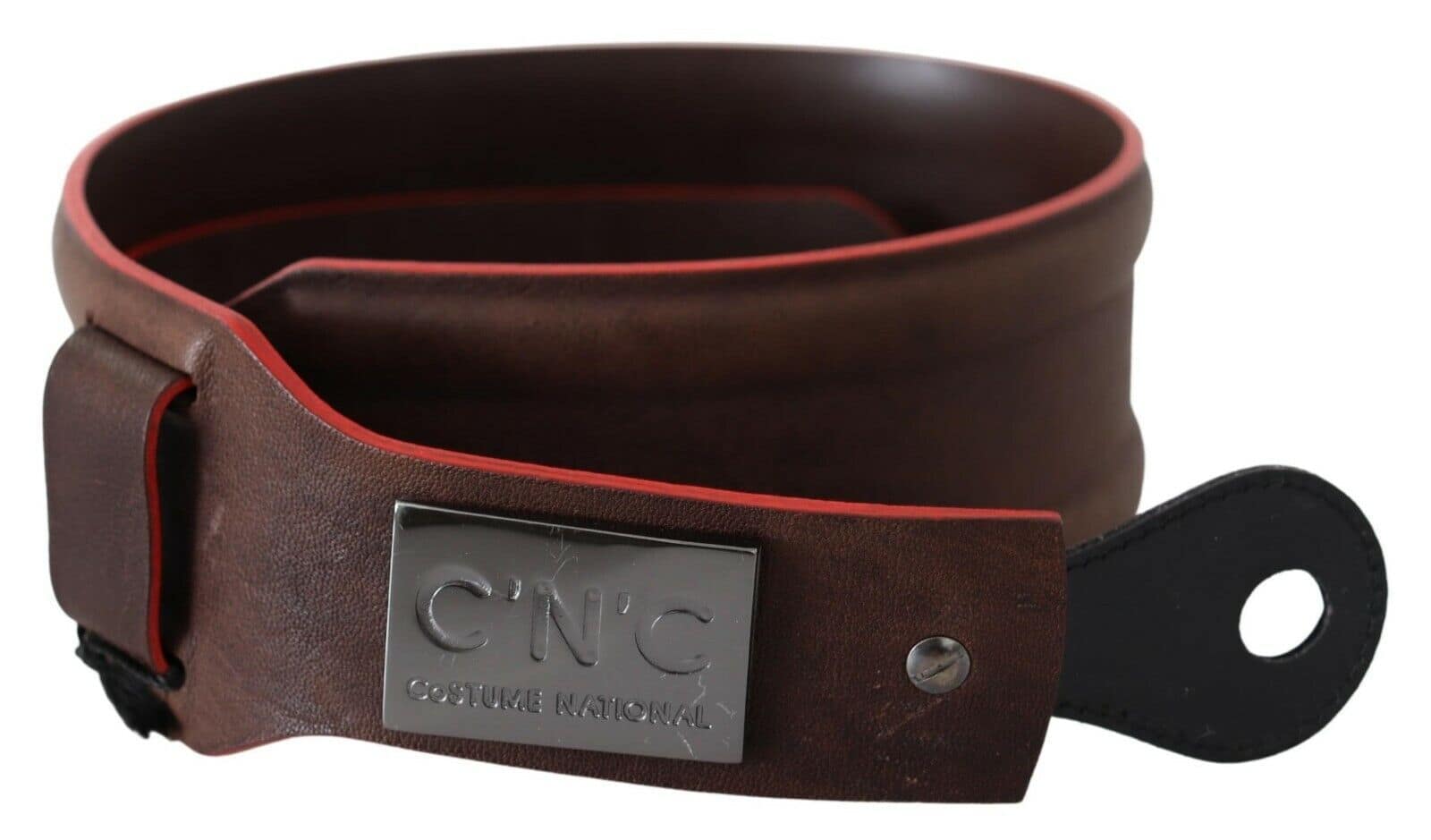 Costume National Dark Brown Genuine Leather Belt - Image 3