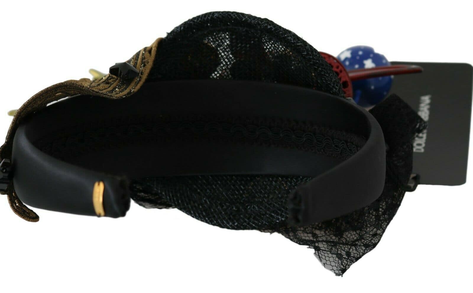 Dolce & Gabbana Rocket Crystal Stars Tiara Diadem Headband - Image 4