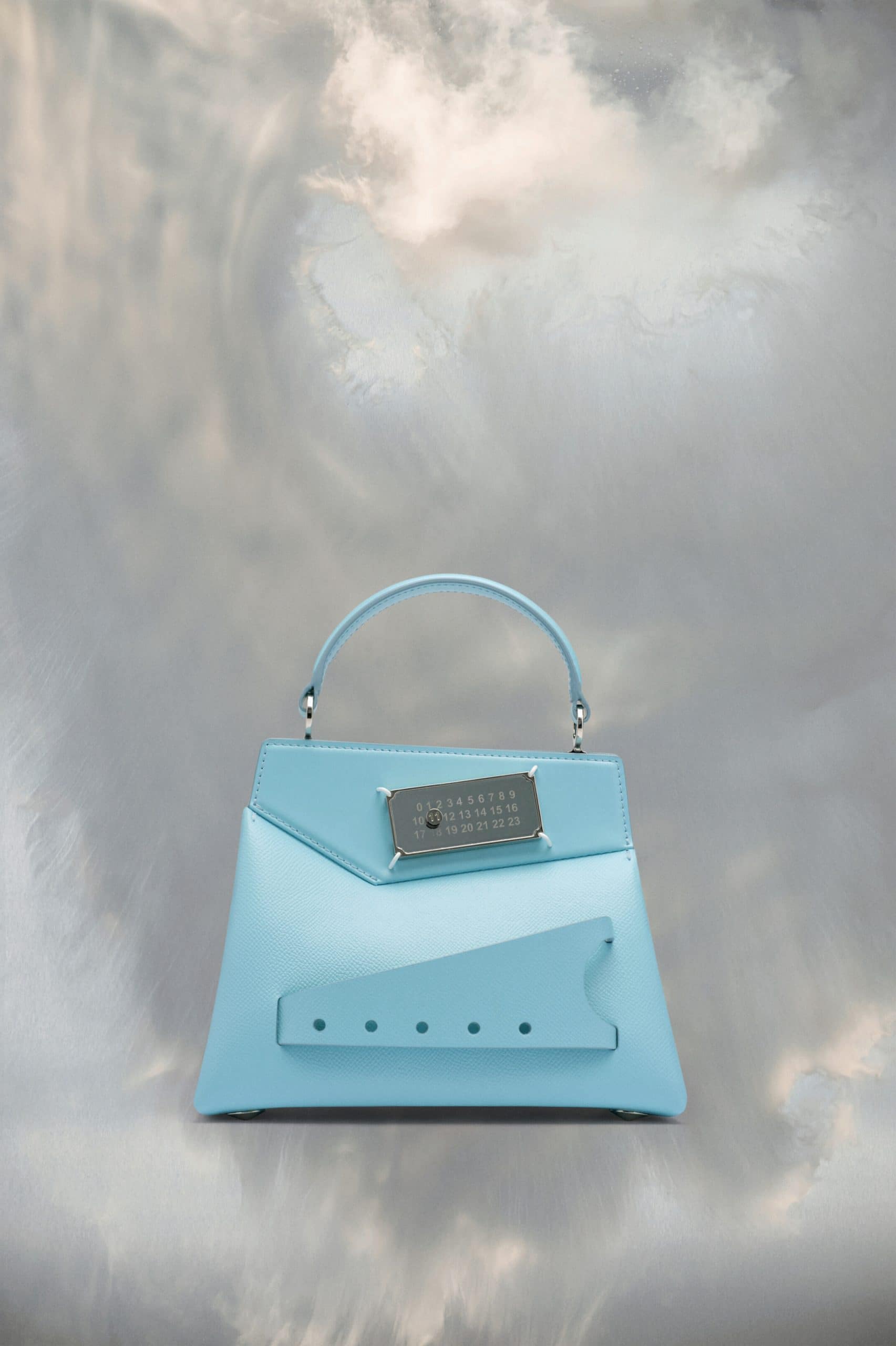 Maison Margiela Teal Fibres Shoulder Bag